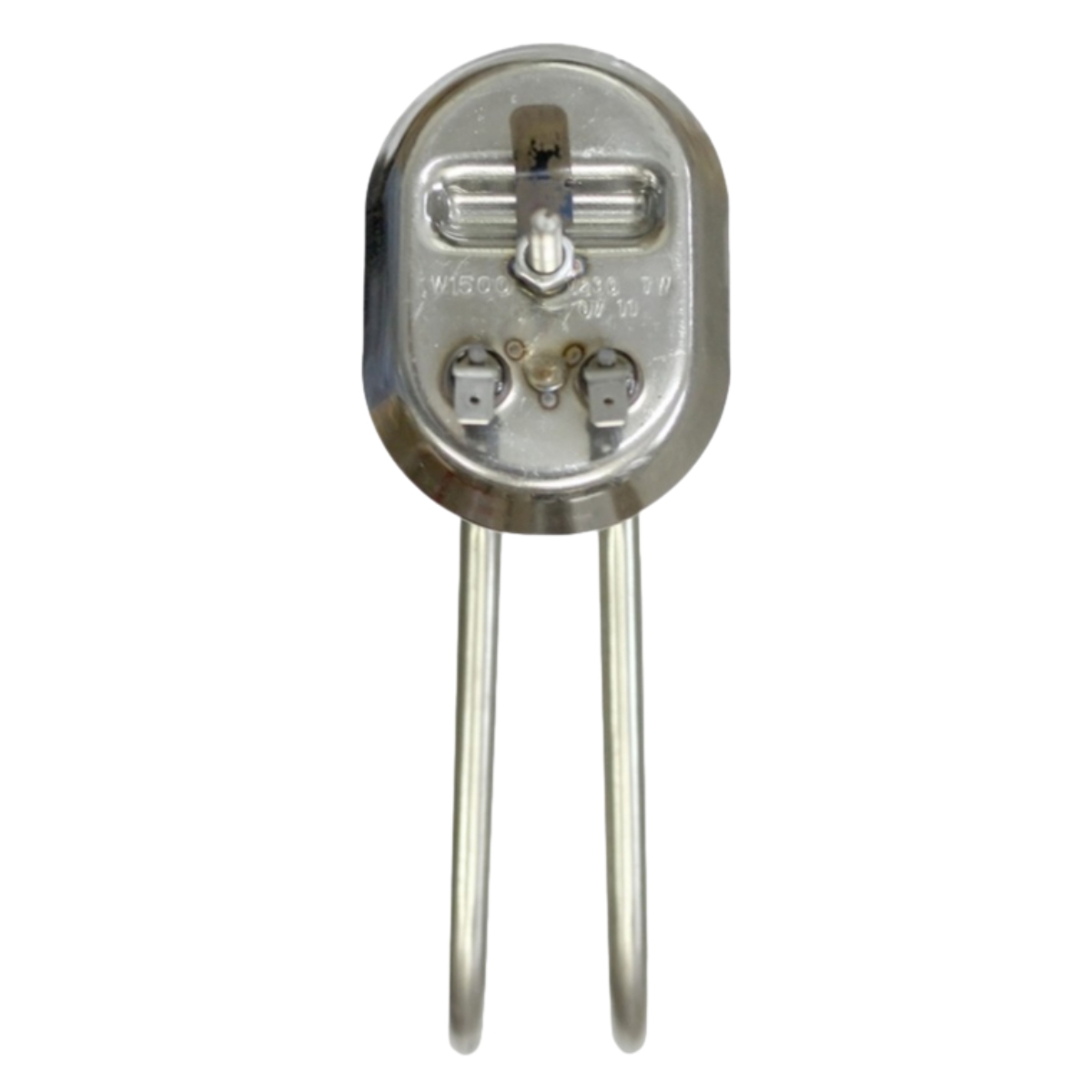 ТЭН водонагревателя 1500W овал 90/65мм L145мм 220V, TW RNSA, нерж, под разъем, Ariston, с прокладкой
