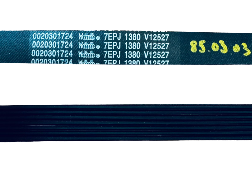 Ремень 1380 J7 стиральной машины Haier L1275мм, 020301724