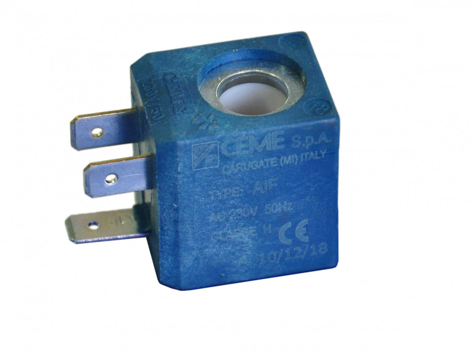 Катушка клапана кофемашины/парогенератора Ceme/SVM 230V 4W 50Hz (29х22мм D10мм) Type AIF