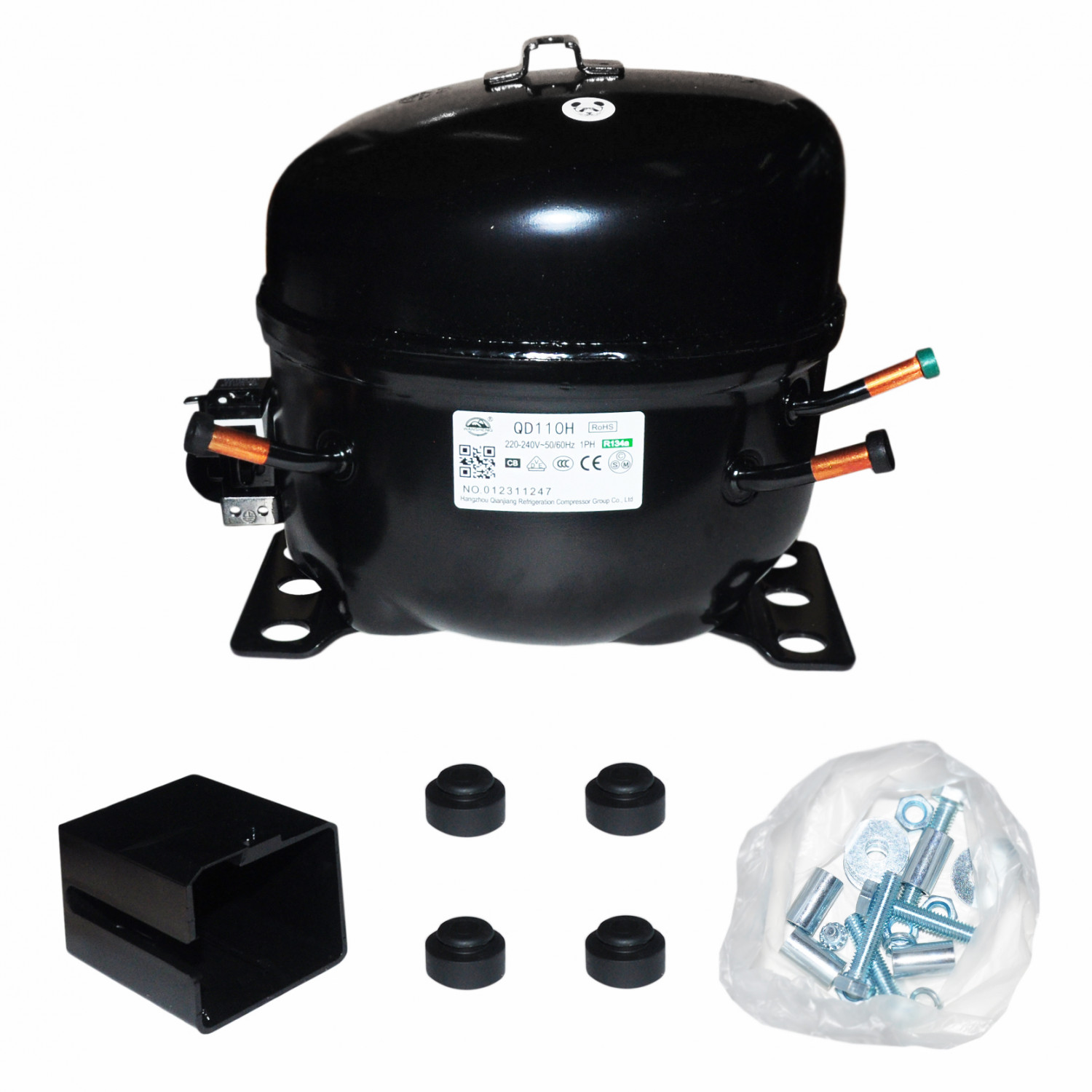 Компрессор R134 Wansheng QD110H 310W/-23.3`C 