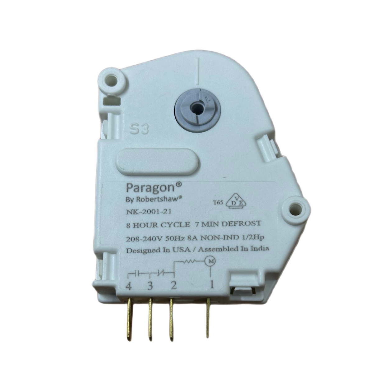 Таймер оттайки холодильника Стинол механический PARAGON, NK-2001-21, 230V, 8h/7m, Indesit 227625