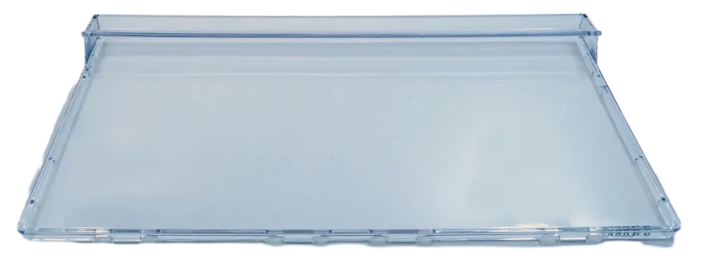 Панель (щиток) ящика морозильной камеры холодильника Beko 403х209x37мм 4638280100 нижняя с рисунком