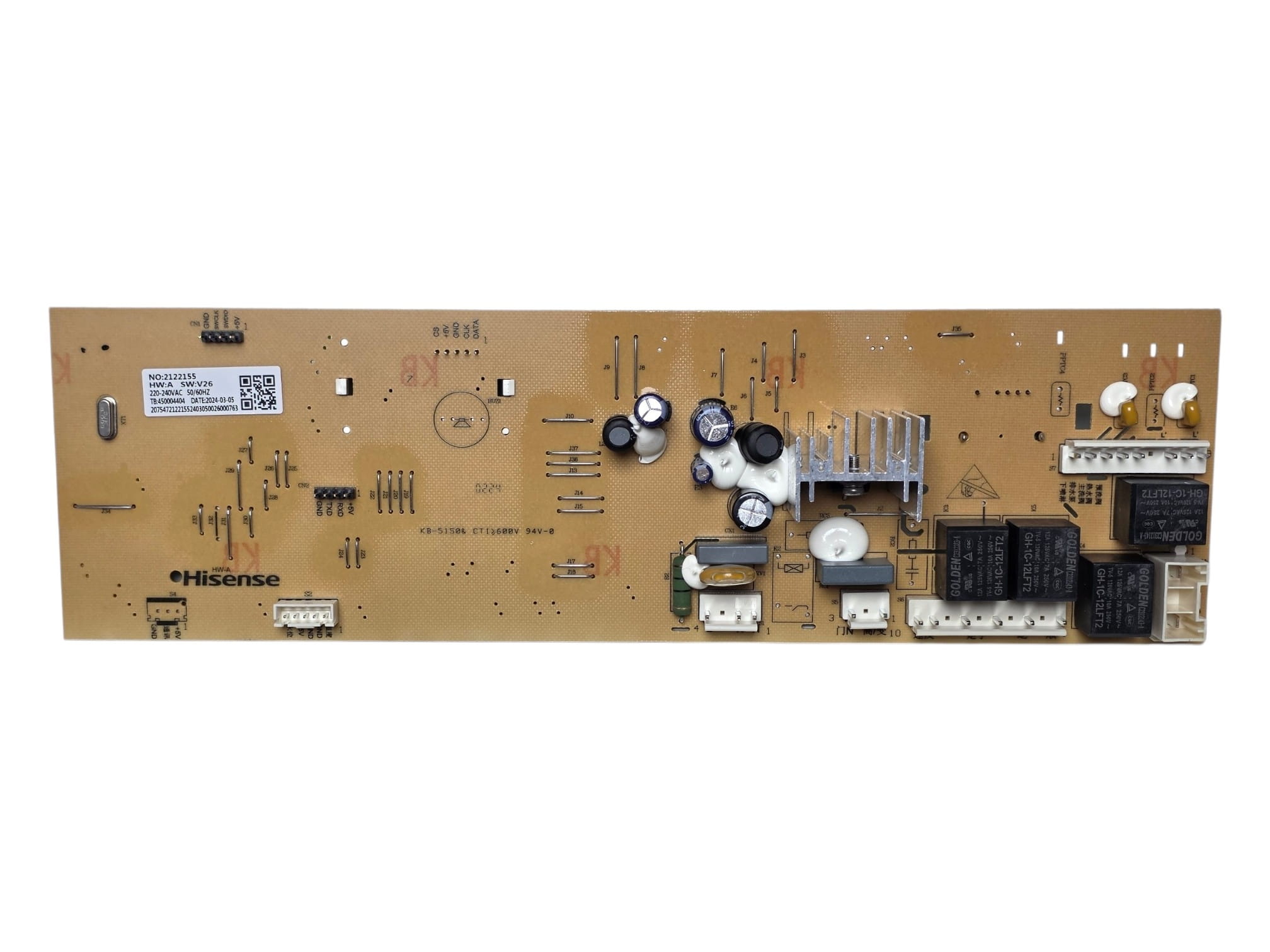 Электронный модуль стиральной машины Gorenje, Hisense, Dexp, HK2122155, оригинал