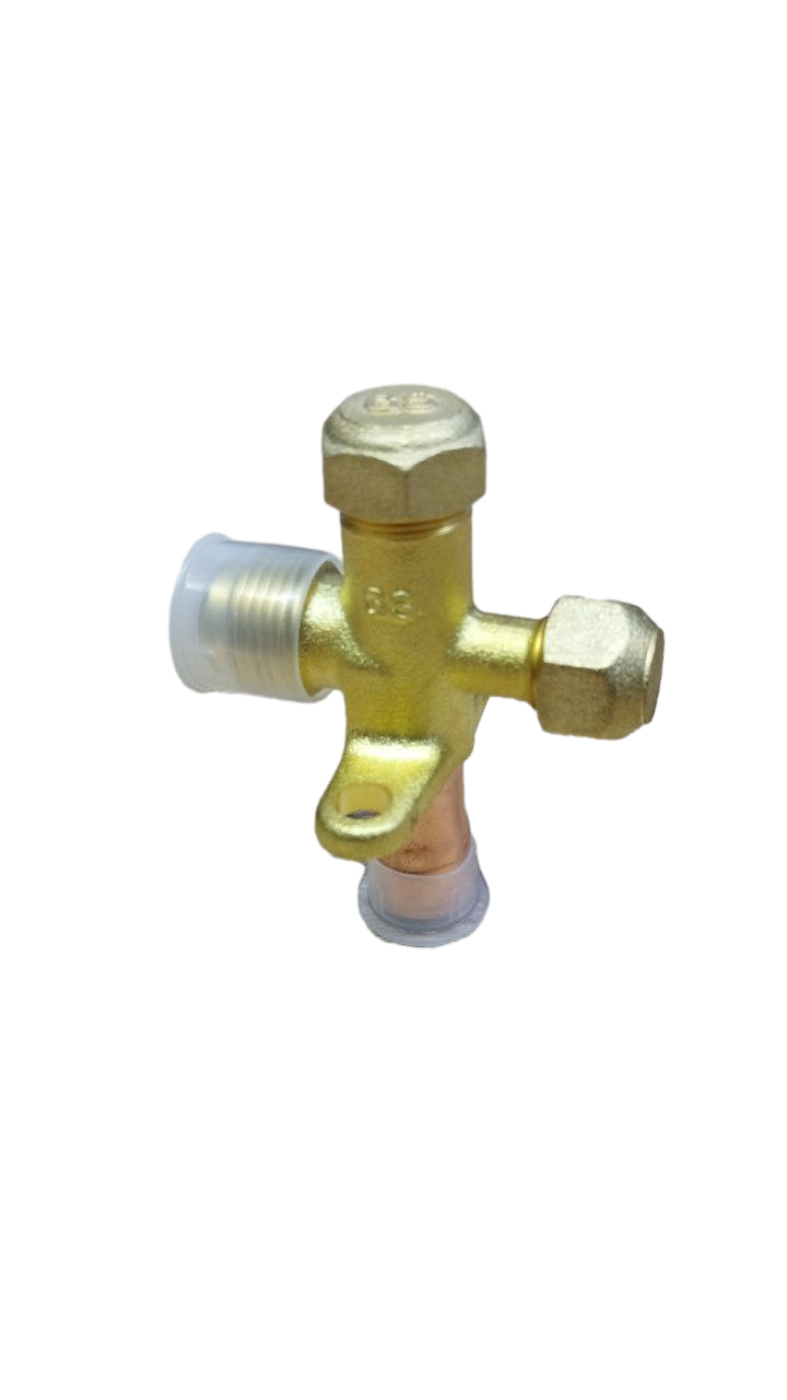 Главное фото товара Вентиль кондиционера 1/2" 3х проходной Haier A0010705989B (R410/ R32)