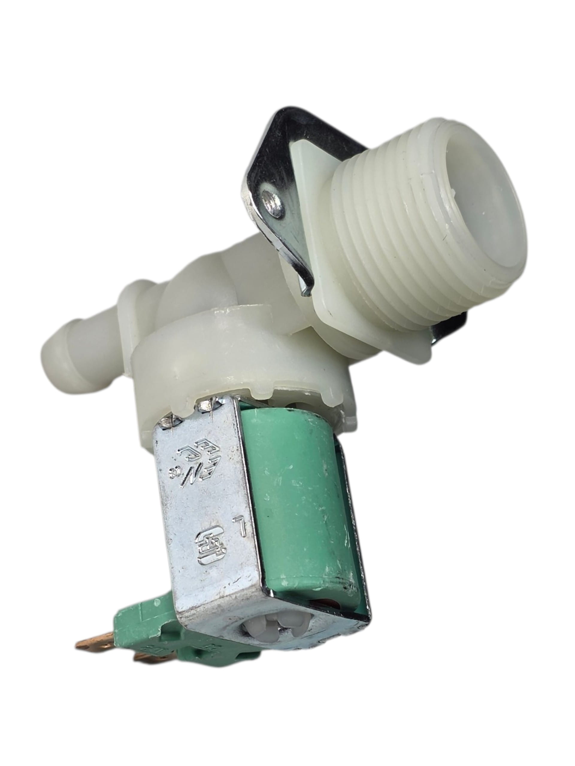 Клапан заливной 1х180 стиральной машины, универсальный 24V, резьба 3/4", D11 мм