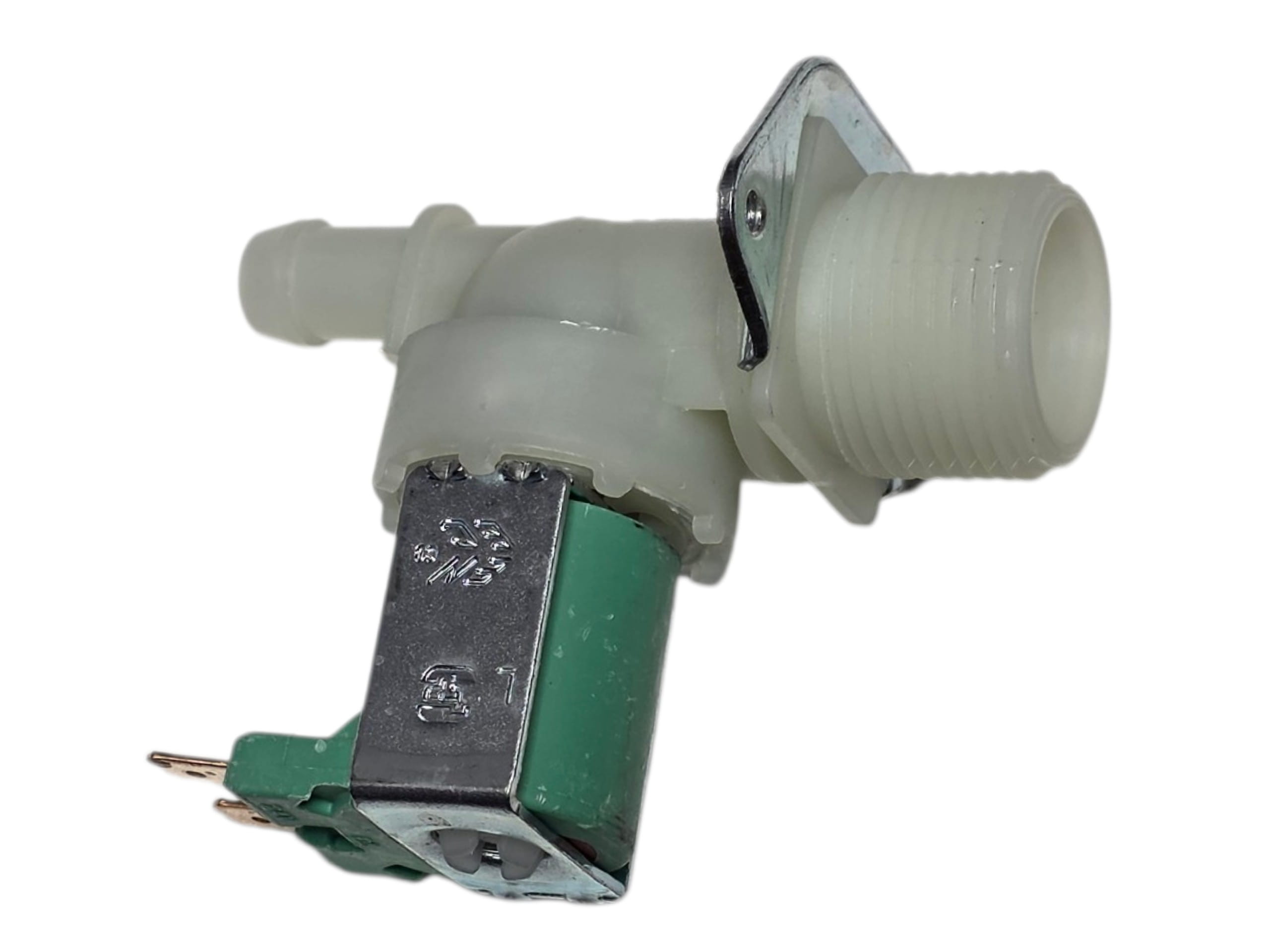 Клапан заливной 1х180 стиральной машины, универсальный 24V, резьба 3/4", D11 мм