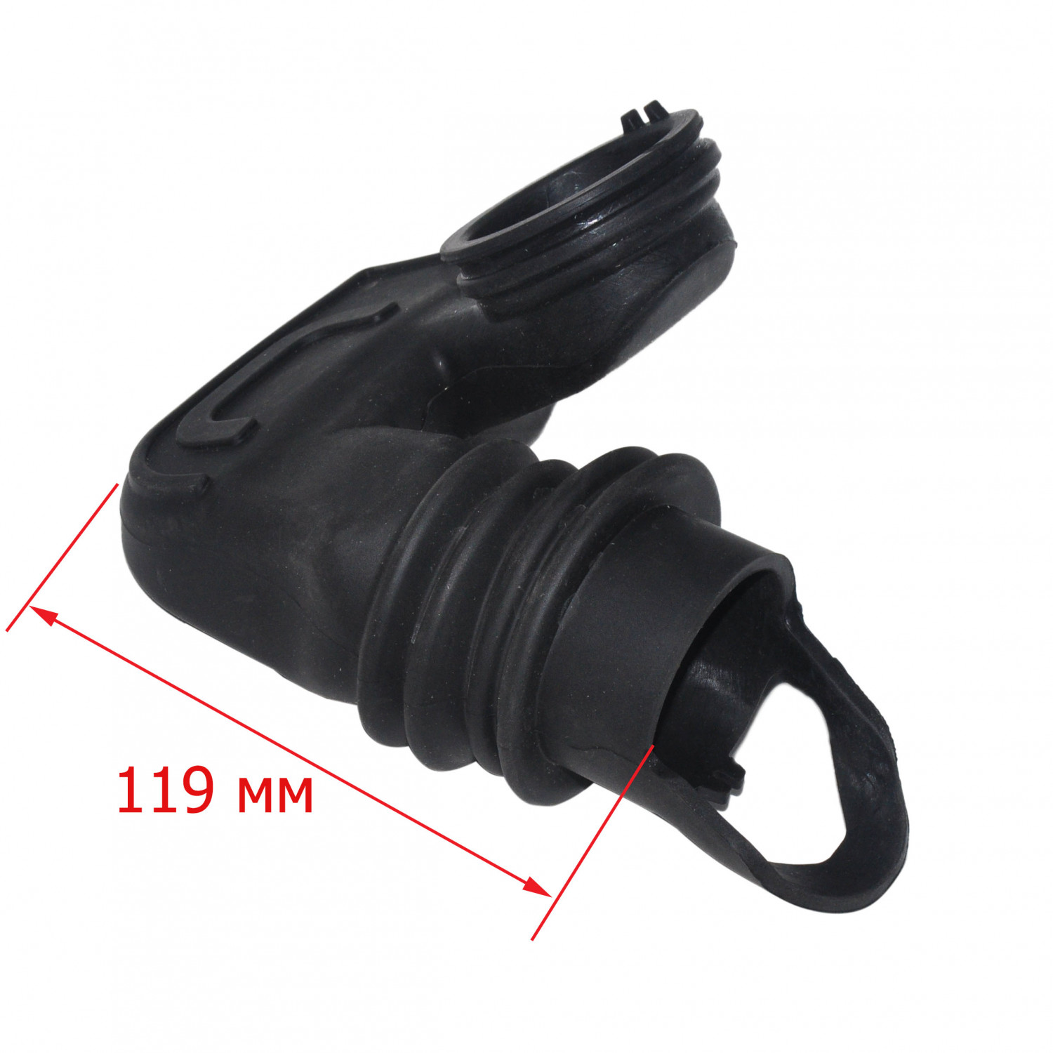 Патрубок стиральной машины Haier (дозатор-бак) 0020301554
