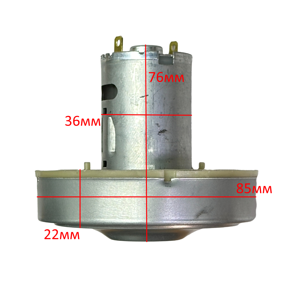 Главное фото товара Двигатель пылесоса Polaris CDS/R545/MB073, 22,2V, 120W, PVCS 1515/0724/0725, оригинал