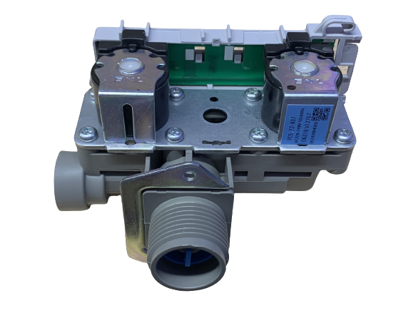 Клапан заливной 3х180 стиральной машины Haier (колодка, 2 соленоида 3Wx180 2Wx180) 0024000404D