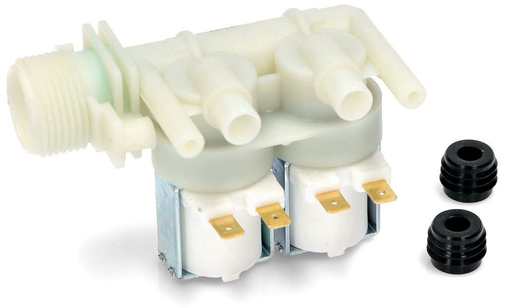 Клапан заливной 2х180 7LT Indesit, Ariston 074586,066518 Атлант 908092000950 Samsung DC62-00024P / M