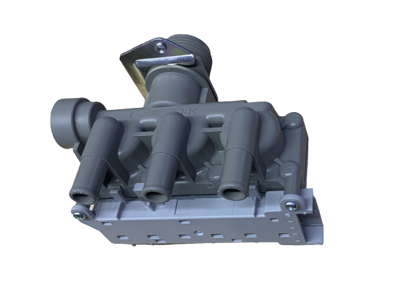 Клапан заливной 3х180 стиральной машины Haier (колодка, 3 соленоида 3Wx180) 0024000404CA