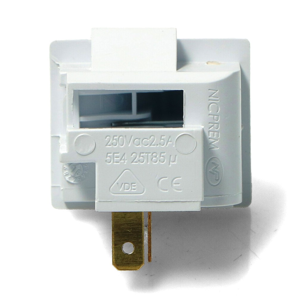 Кнопка ВОК холодильника Beko (2 контакта) 4094880285, 4094880200, 4834220185, 4212400285, оригинал