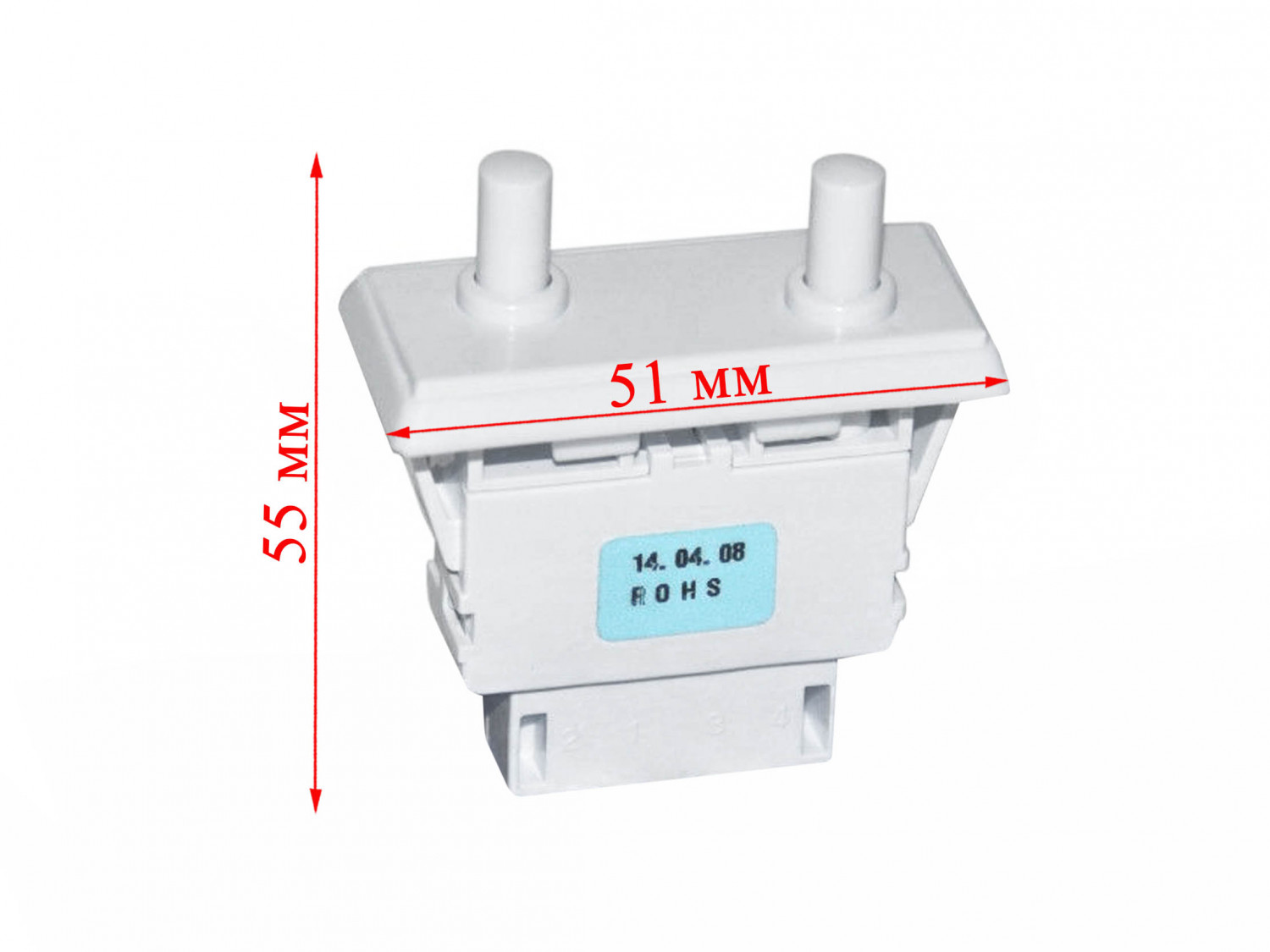 Блок кнопок ВОК Samsung, Sharp, Daewoo  (2 кнопки) DA31-10122D,  DA34-00006C