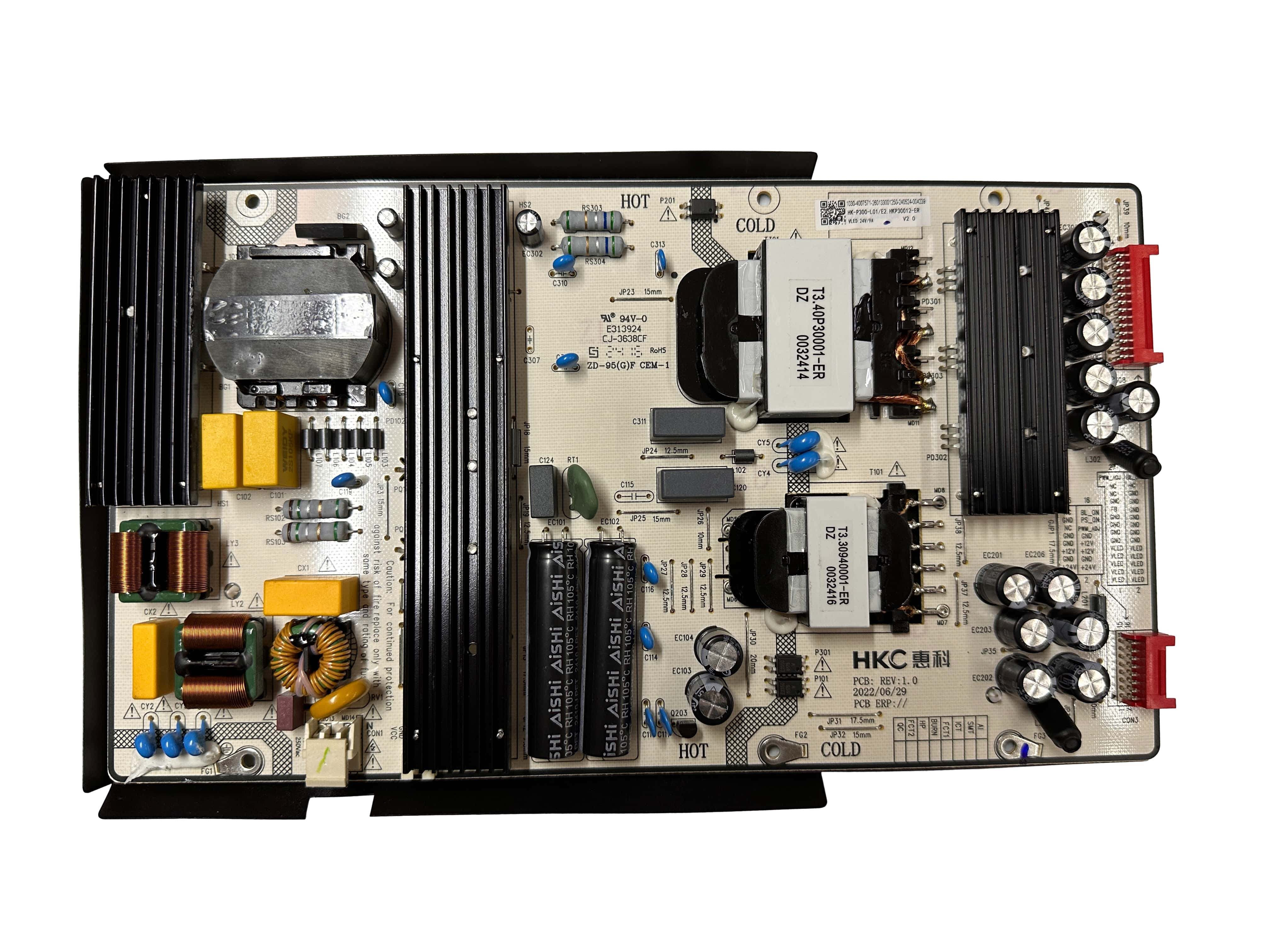 Главное фото товара Электронный модуль (Power Board) телевизора Haier 0530075212, оригинал
