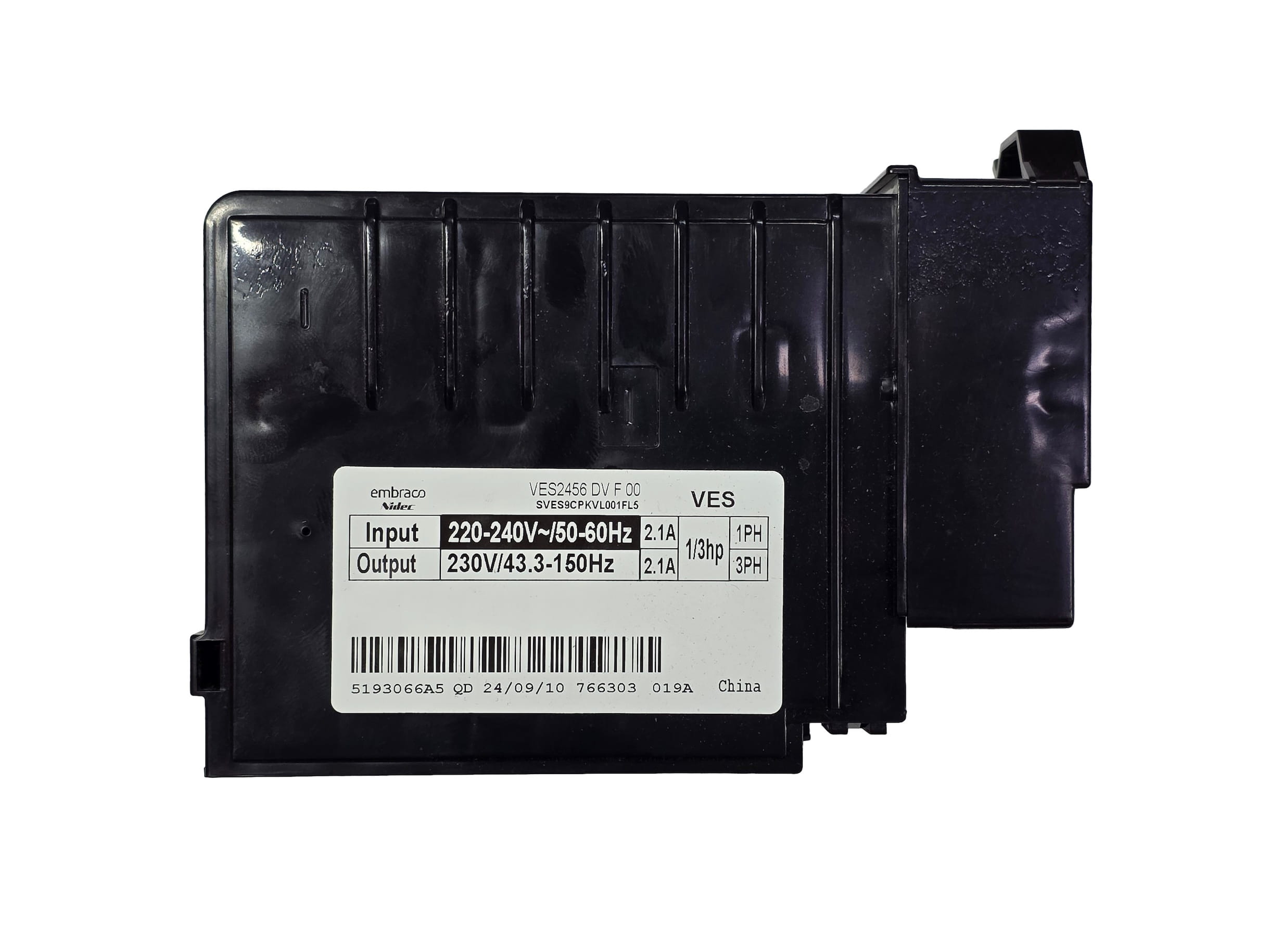 Инвертор компрессора холодильника Haier VES 2456 DV F 00 Embraco