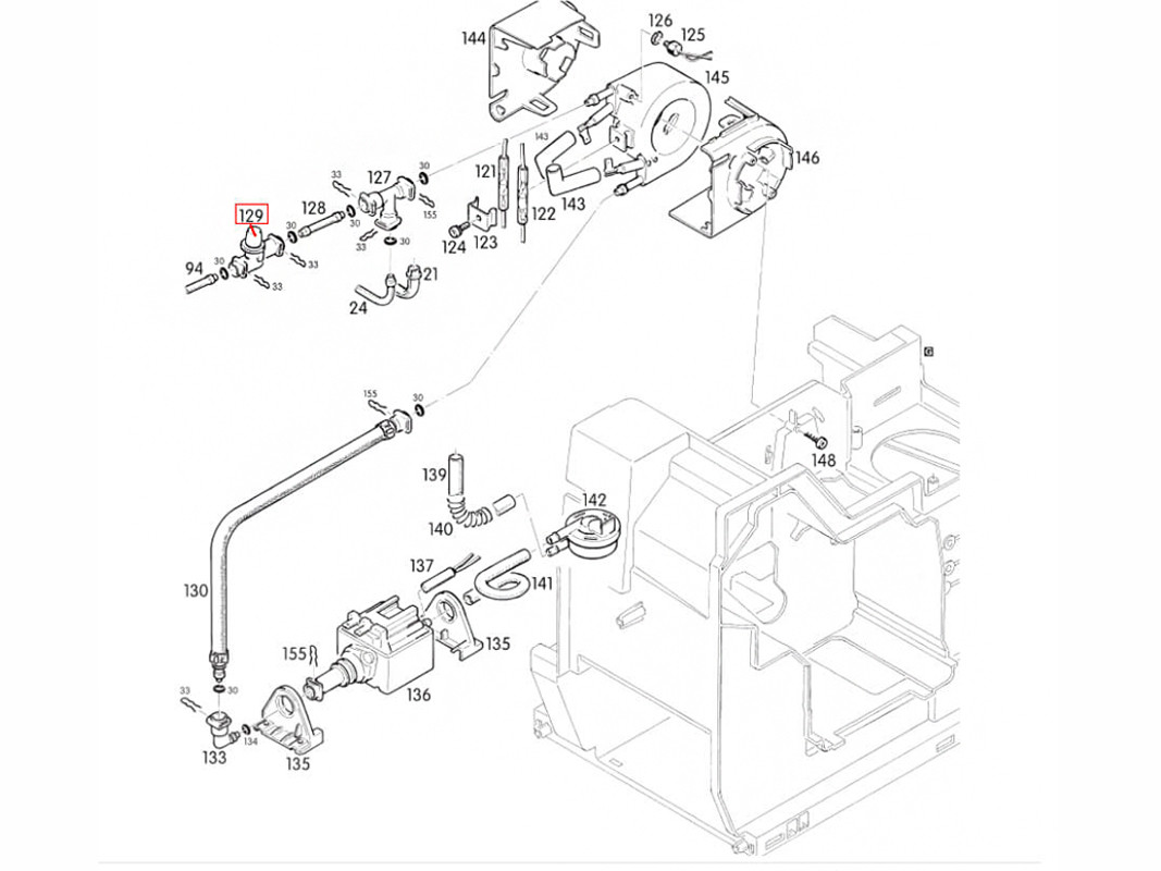Клапан обратный кофемашины Bosch, Jura 00423399, 00605865, 16823, 66289