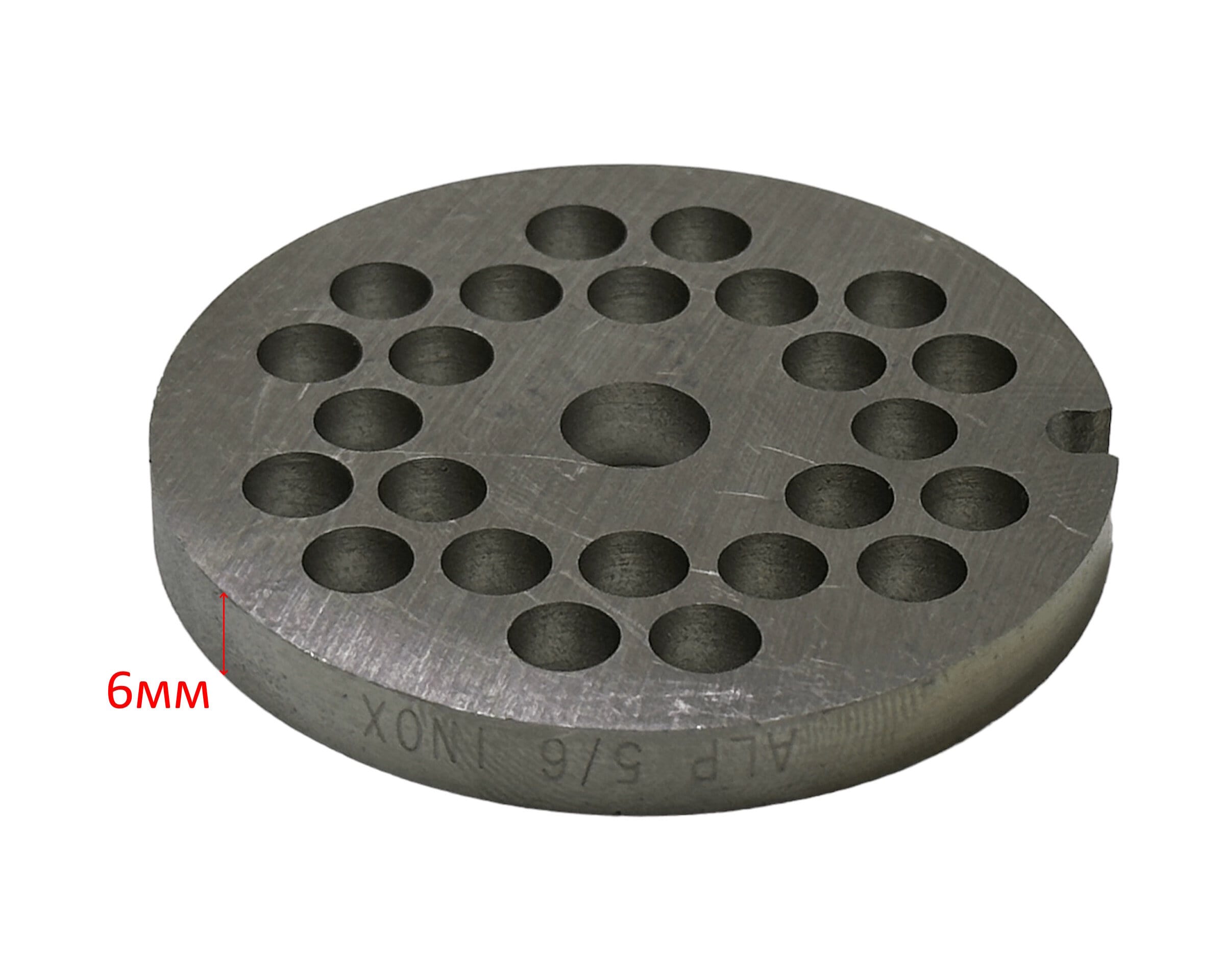 Нож-решетка мясорубки Bosch, Braun крупная D53/6мм 00620950