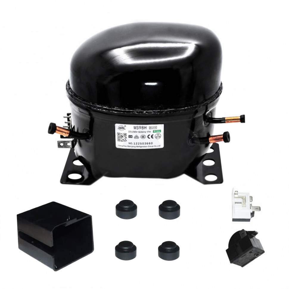 Компрессор R134 Wansheng WS98H 255W/-23.3`C 