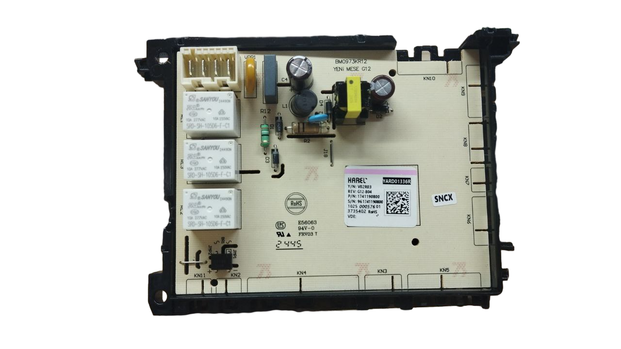 Электронный модуль силовой посудомоечной машины Beko, Indesit DIS 1C69, оригинал