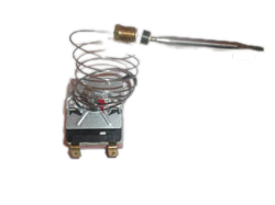 Термостат титана 2 контакта под клеммы 110°С, 16A, 250V