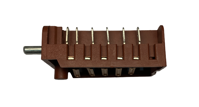 Переключатель духовки BC-502, 4+0 поз, шток L15мм, Renova