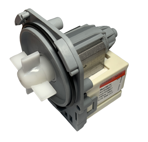 Двигатель сливного насоса (3 защелки, клеммы назад вместе,30W/40W Askoll M220) Indesit