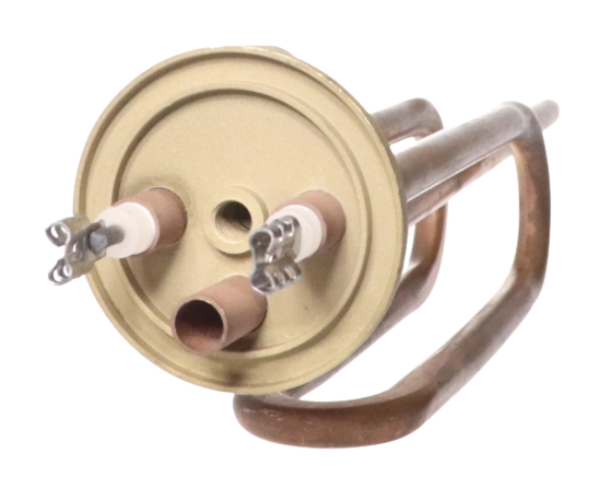 ТЭН водонагревателя 2000W D48мм L275мм 220V M5 RCA высокие клеммы под стержневой термостат (медь)