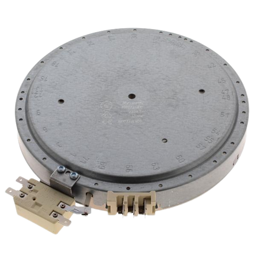 Конфорка стеклокерамики D200мм 1700W электрической плиты Indesit, Ariston, Whirlpool C00139053