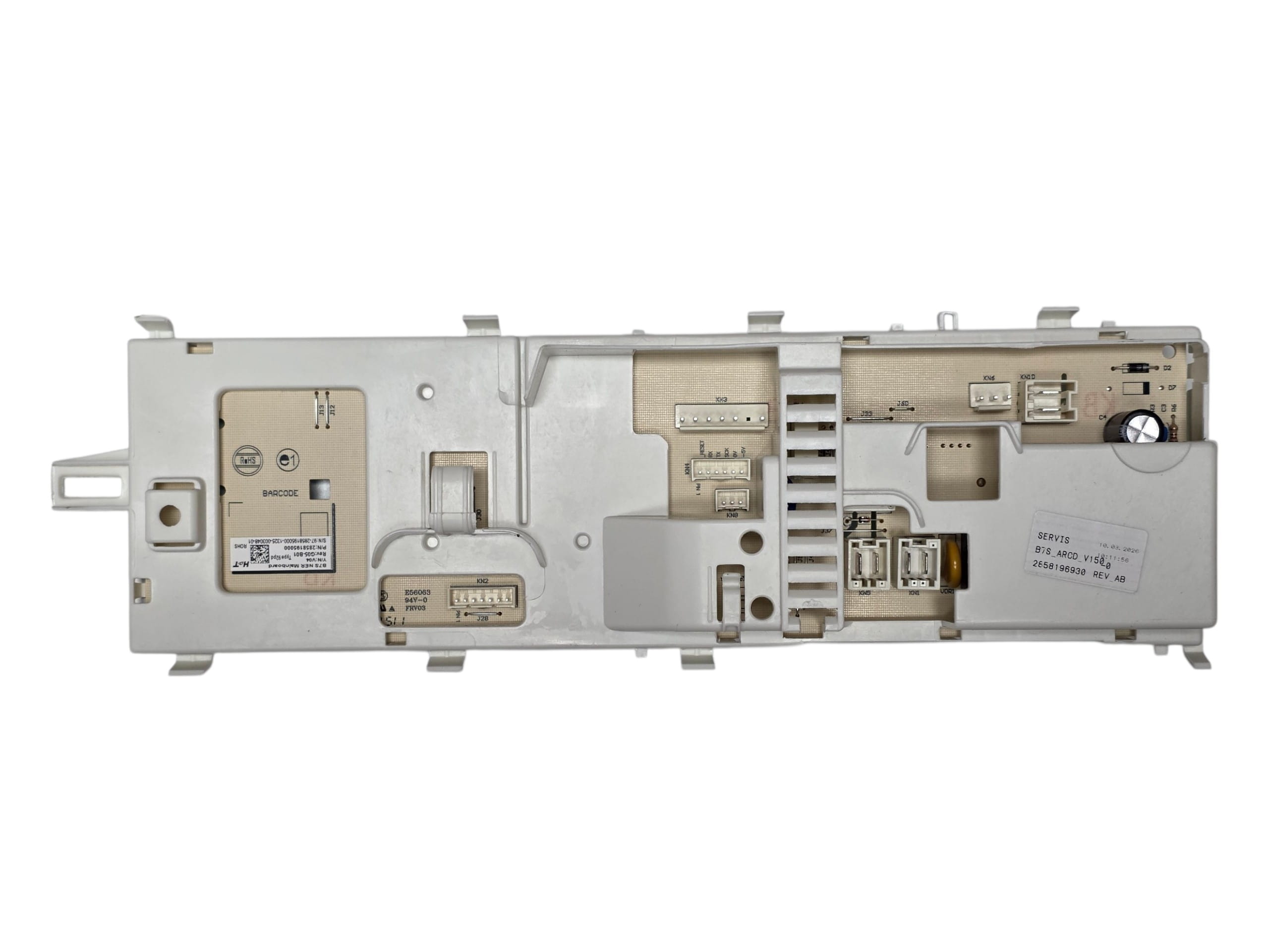 Электронный модуль управления стиральной машины Beko, Grundig 2858196930, оригинал