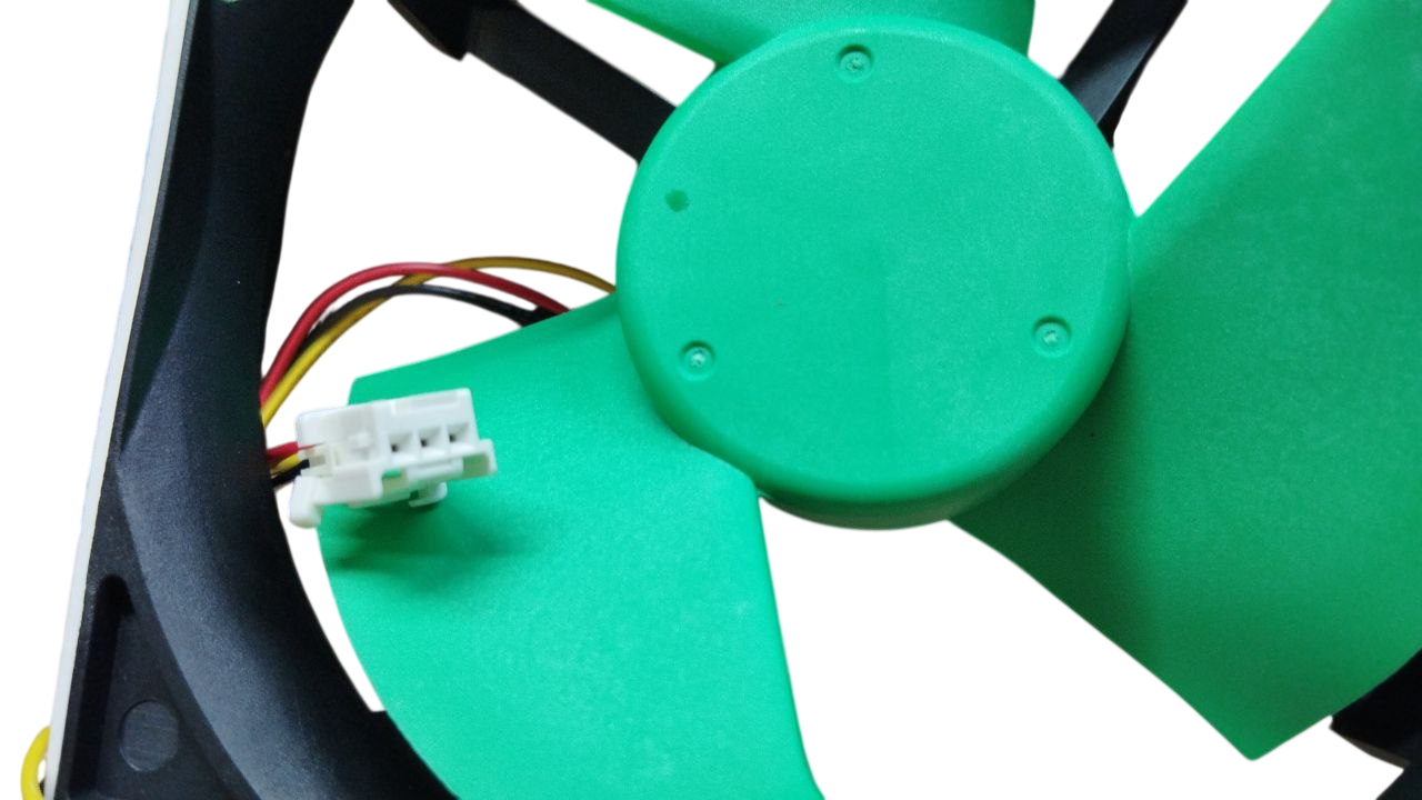 Вентилятор холодильника Haier DC12V 125х125мм в сборе, KYM FBA12J12 023A, 00014951, аналог