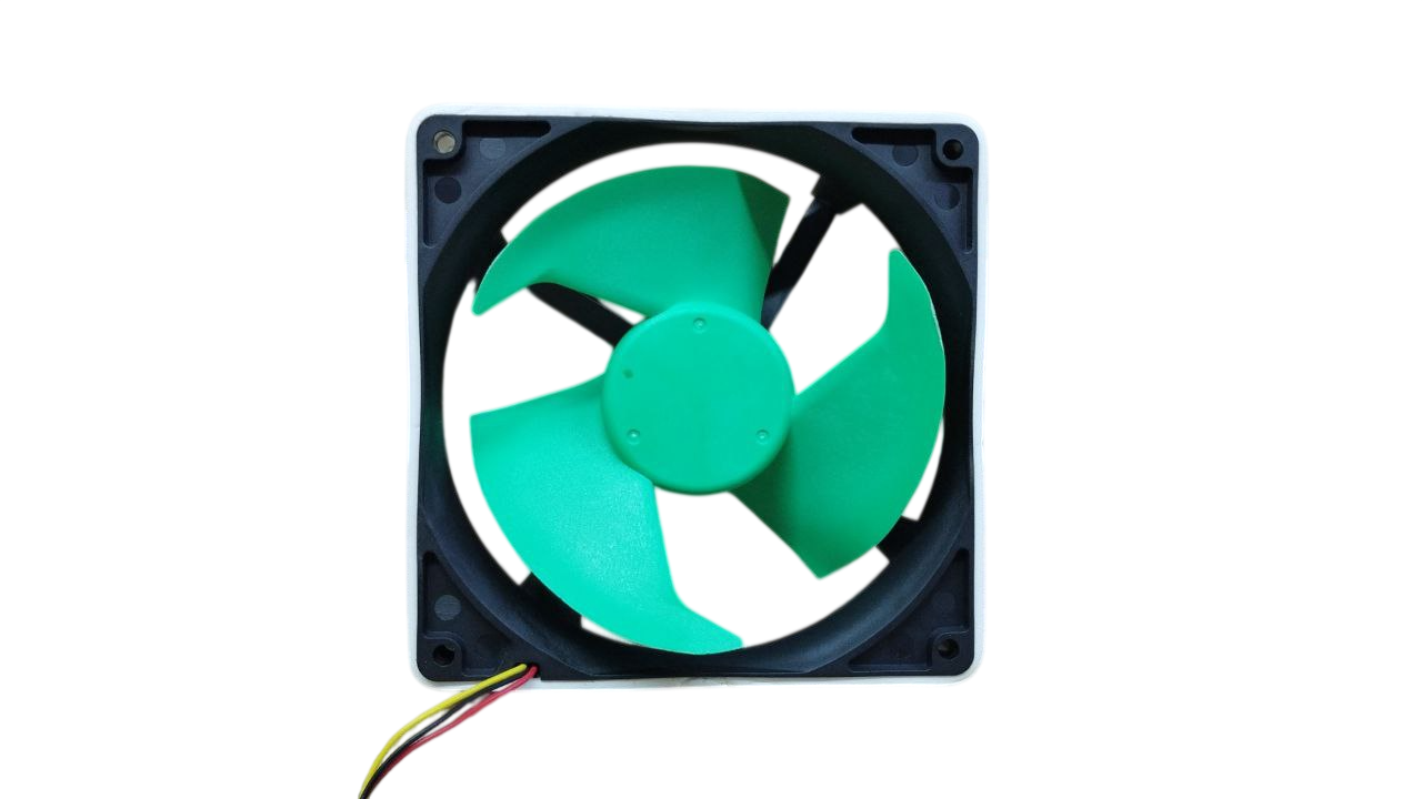 Вентилятор холодильника Haier DC12V 125х125мм в сборе, KYM FBA12J12 023A, 00014951, аналог