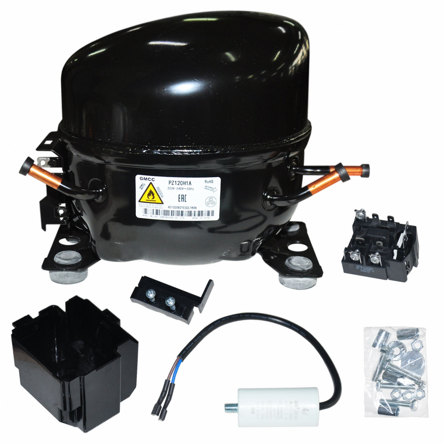 Главное фото товара Компрессор R600 GMCC PZ120H1A 210W/-23.3`C