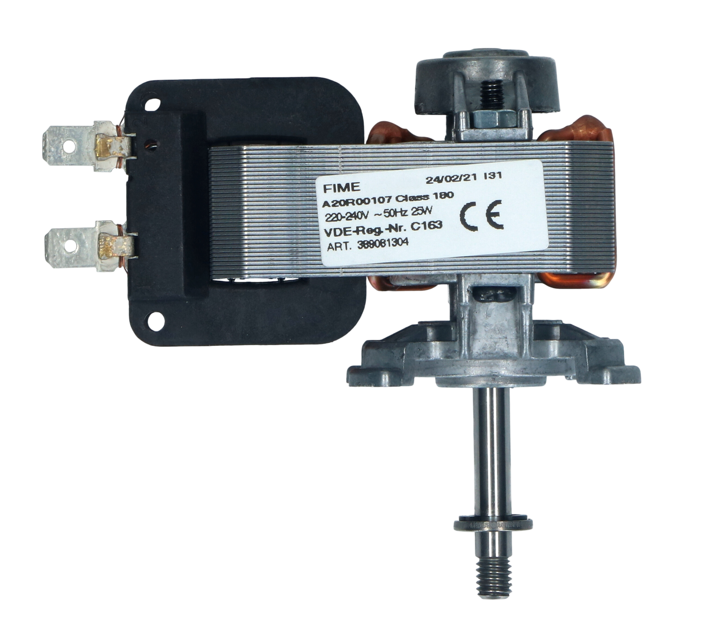 Двигатель вентилятора духовки Electrolux, Zanussi, AEG, 25W, 220-240V, Шток-35мм, 3890813045