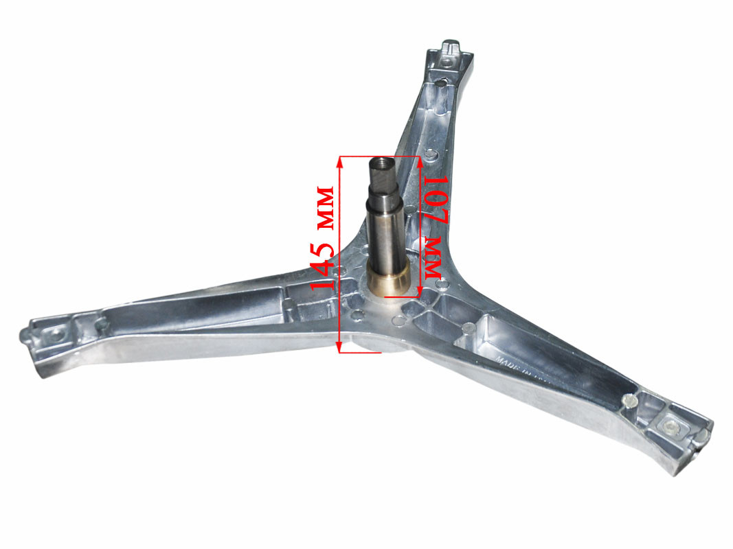 Крестовина стиральной машины Samsung под подшипники 204/205 вал 107мм DC97-15971A, DC97-15183A...