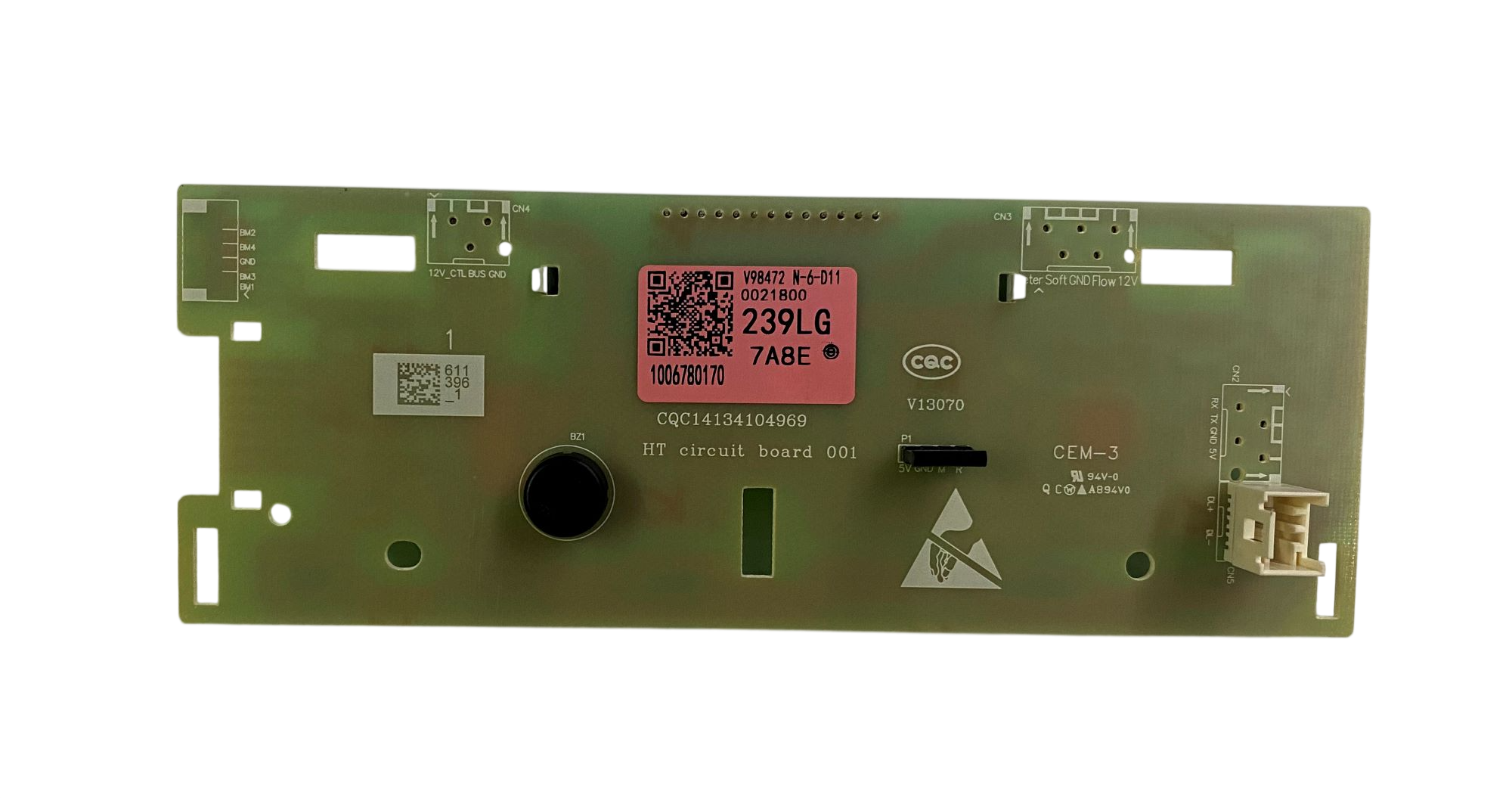 Электронный модуль управления стиральной машины Haier 0021800239L, оригинал