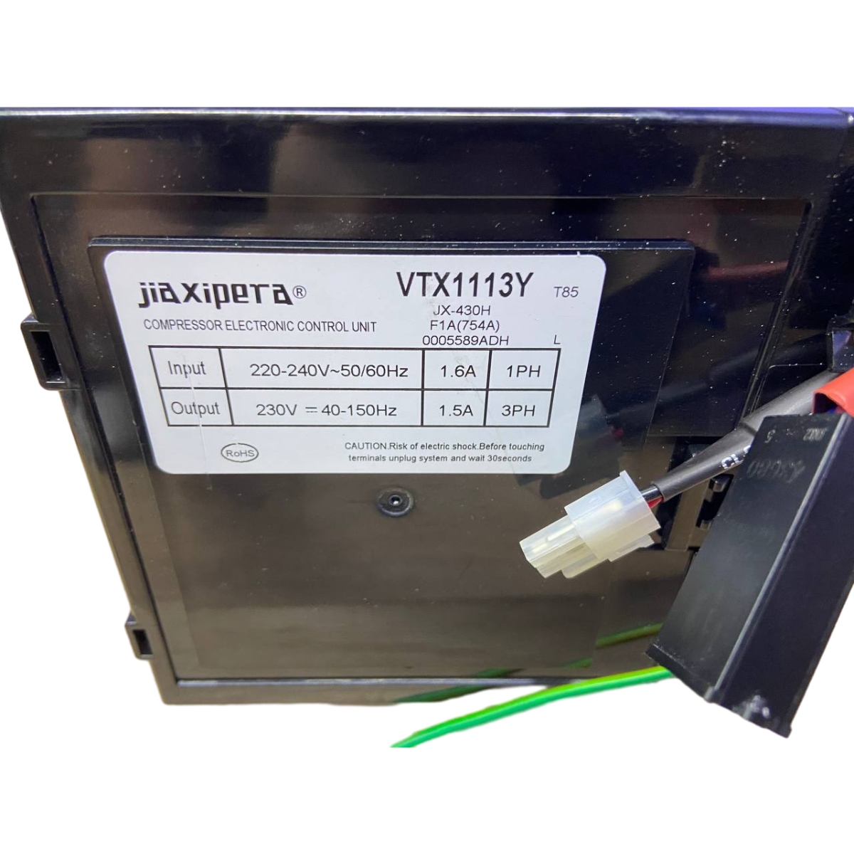 Компрессор инверторный R600a Jiaxipera VTX1113Y Haier,Candy с платой инвентора JX-430H, оригинал