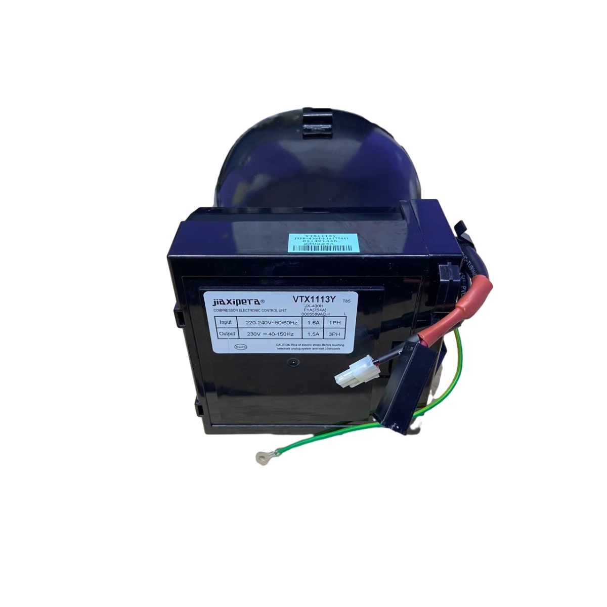 Компрессор инверторный R600a Jiaxipera VTX1113Y Haier,Candy с платой инвентора JX-430H, оригинал