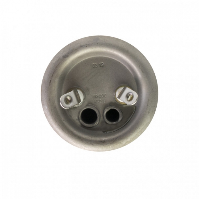 ТЭН водонагревателя 2000W D64мм L420мм 220V RF TW, М6 клеммы под винт (медь), 2 трубки под термостат