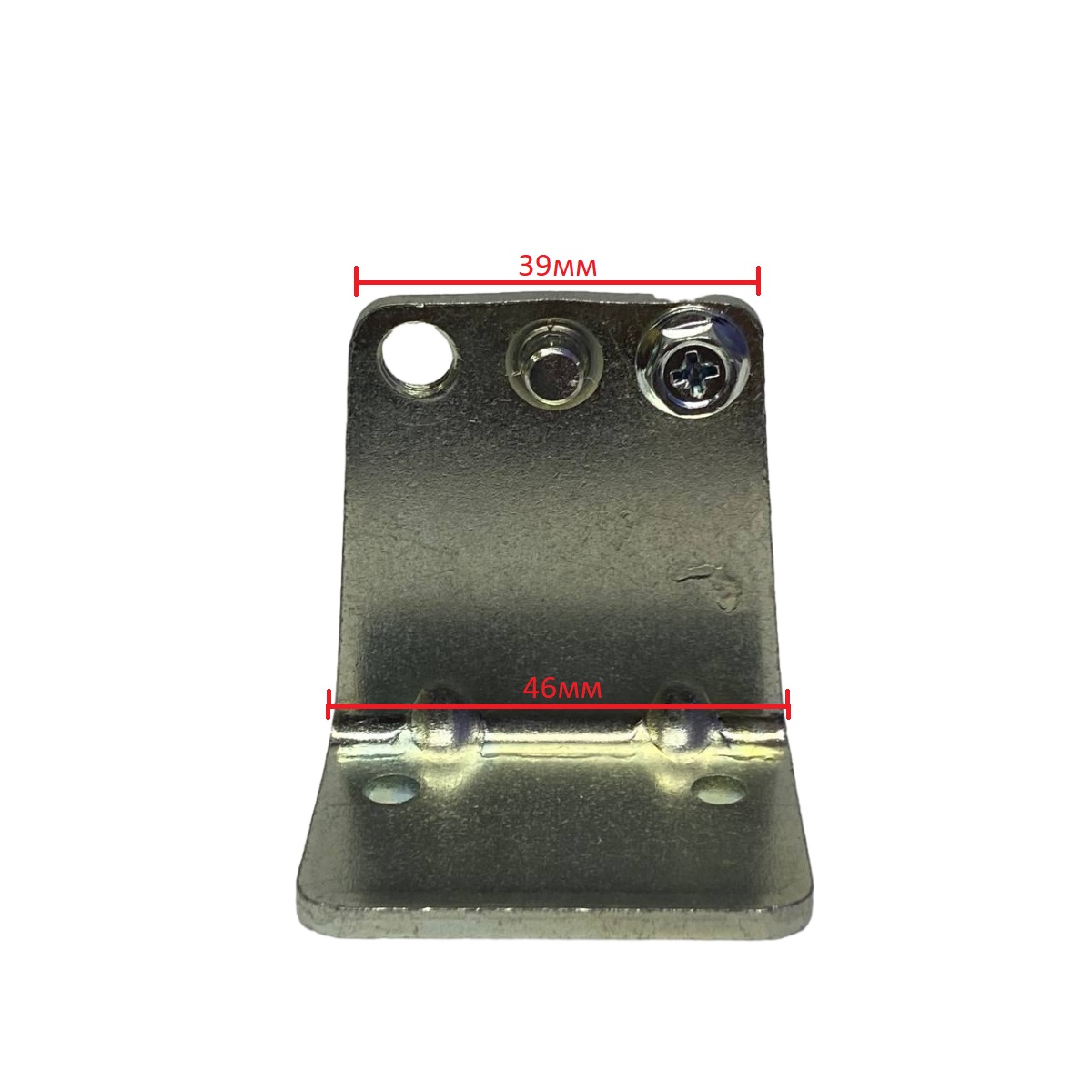 Петля двери нижняя, оцинкованная, Indesit C00852450