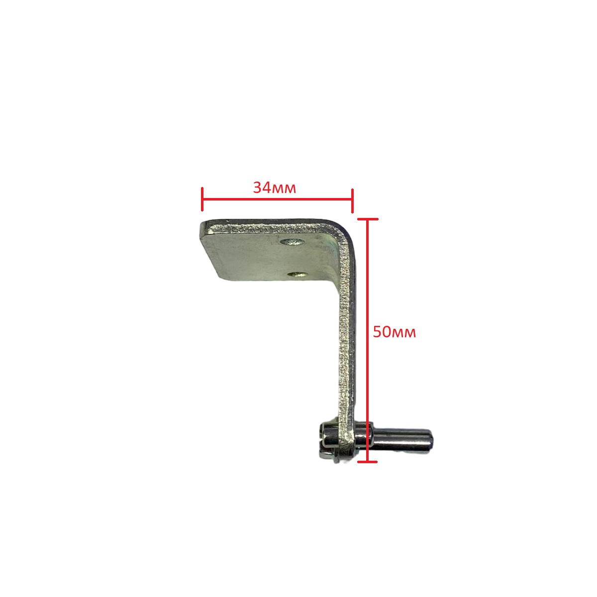 Петля двери нижняя, оцинкованная, Indesit C00852450