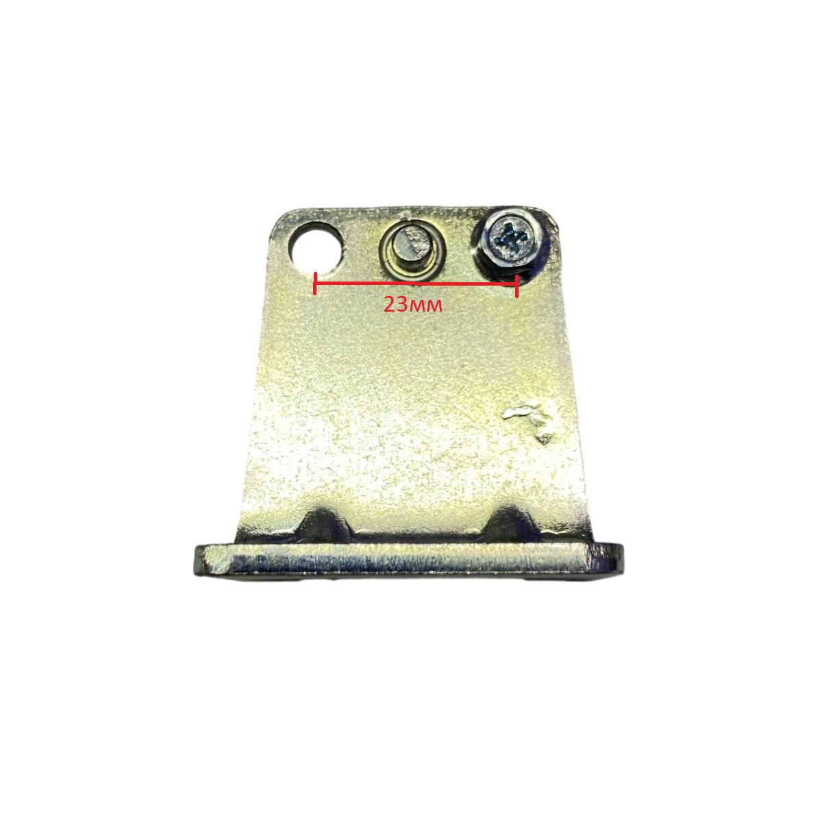 Петля двери нижняя, оцинкованная, Indesit C00852450