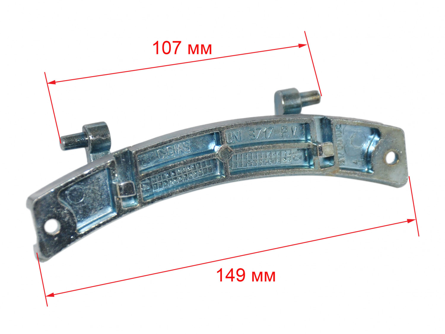 Петля люка стиральной машины Candy 49001262 Зам. 2501013, 91700102, 91944064