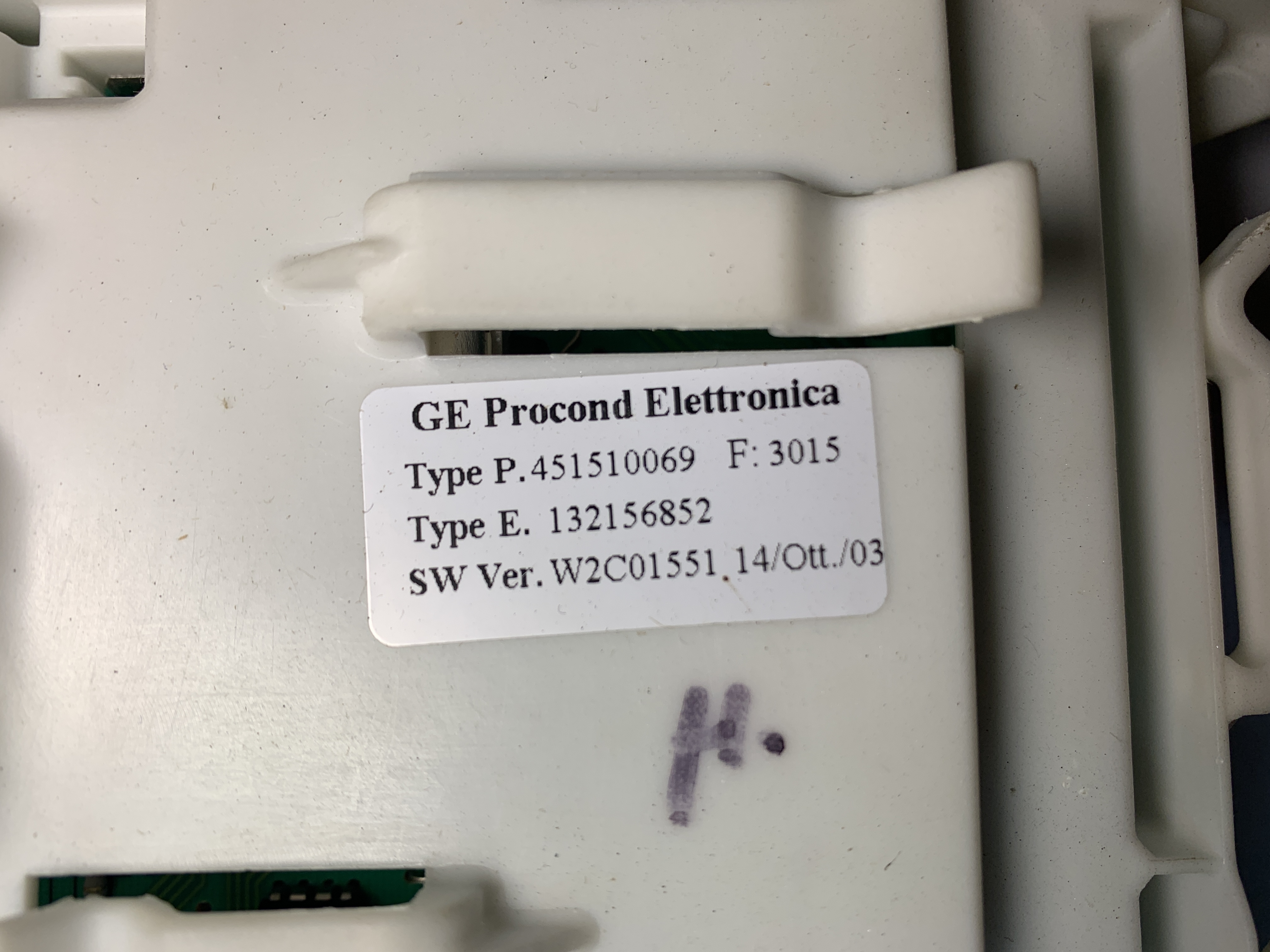 Электронный модуль стиральной машины Electrolux 1321571133