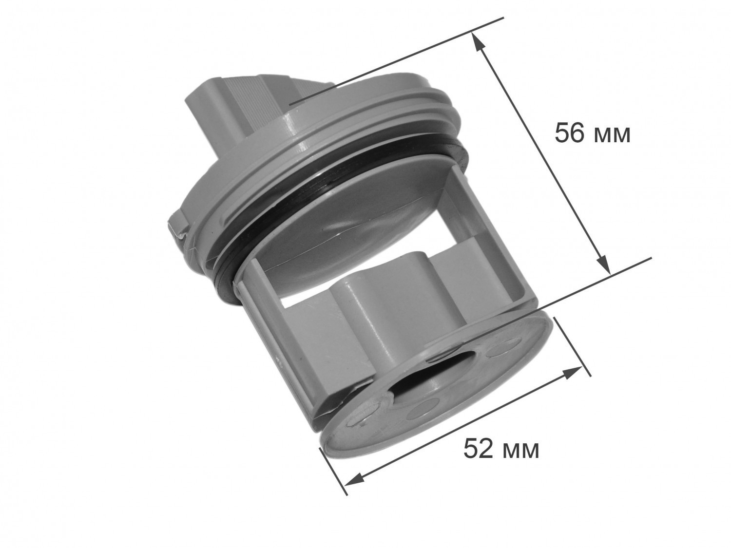 Фильтр пробка сливного насоса стиральной машины Bosch MAXX D52/63мм, 00605010