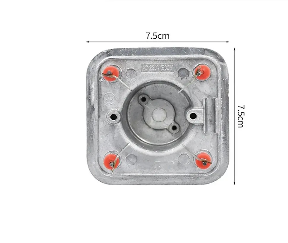 ТЭН парогенератора (отпаривателя) 1500W 4 контакта 76*76мм
