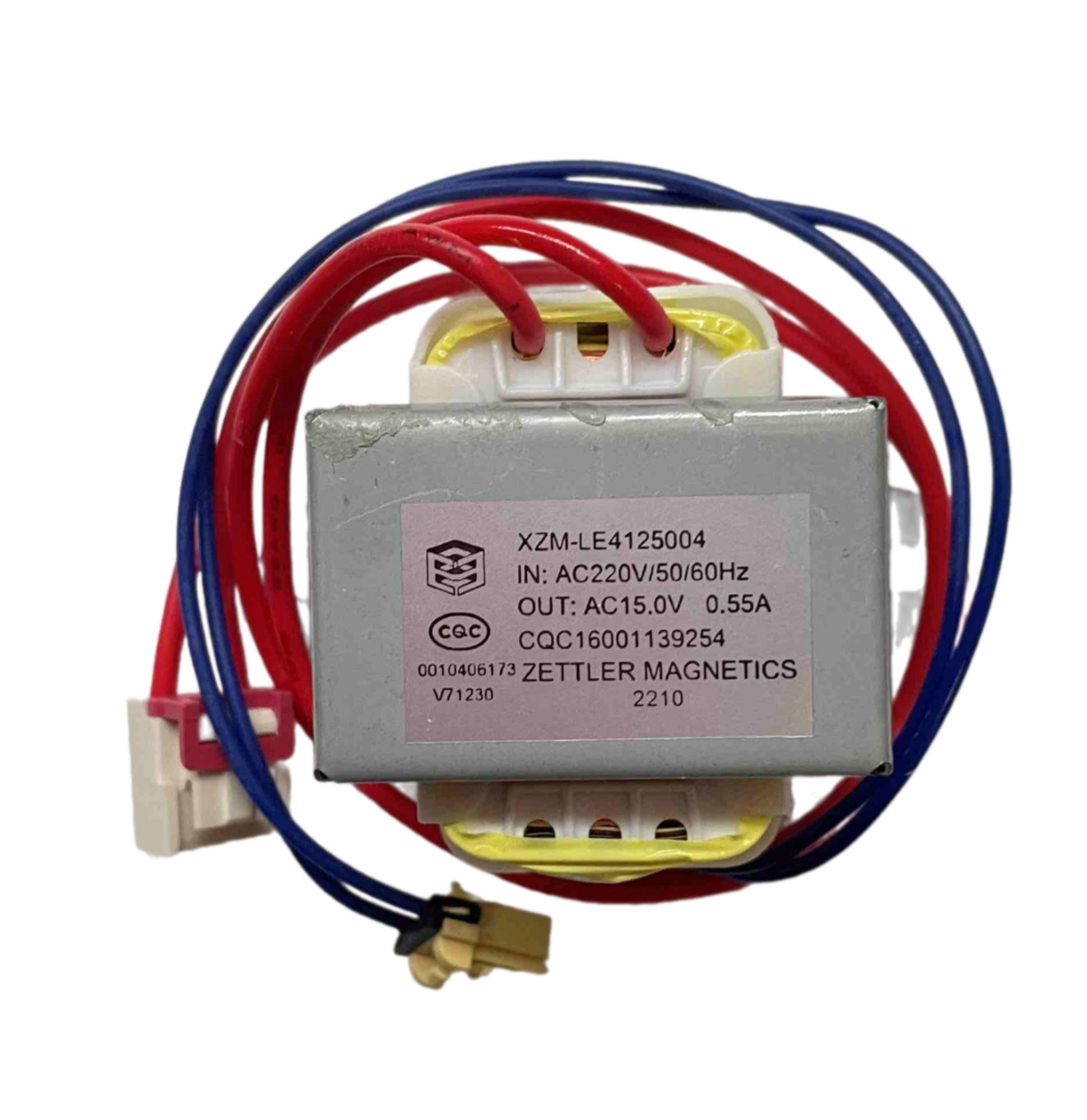 Главное фото товара Трансформатор кондиционера Haier XZM-LE4125004, 15V 0.55, A , A0010406173, оригинал