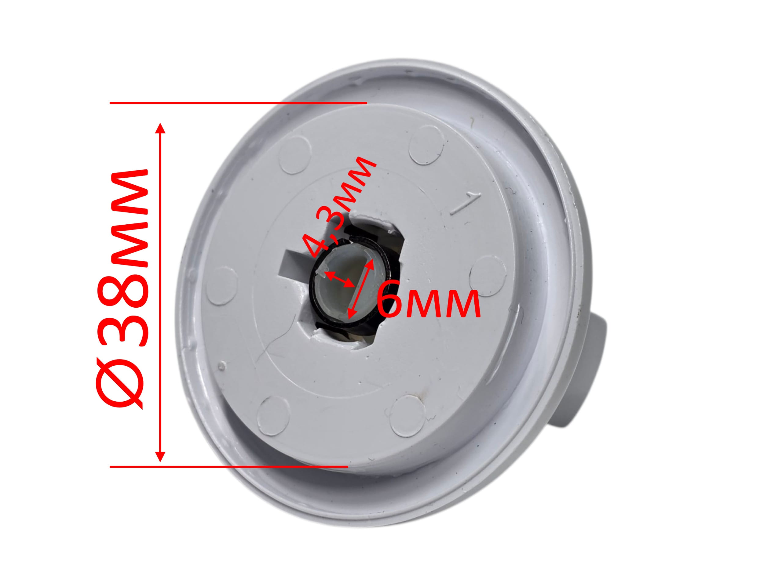 Ручка переключения режимов духовки Beko 250315631, оригинал