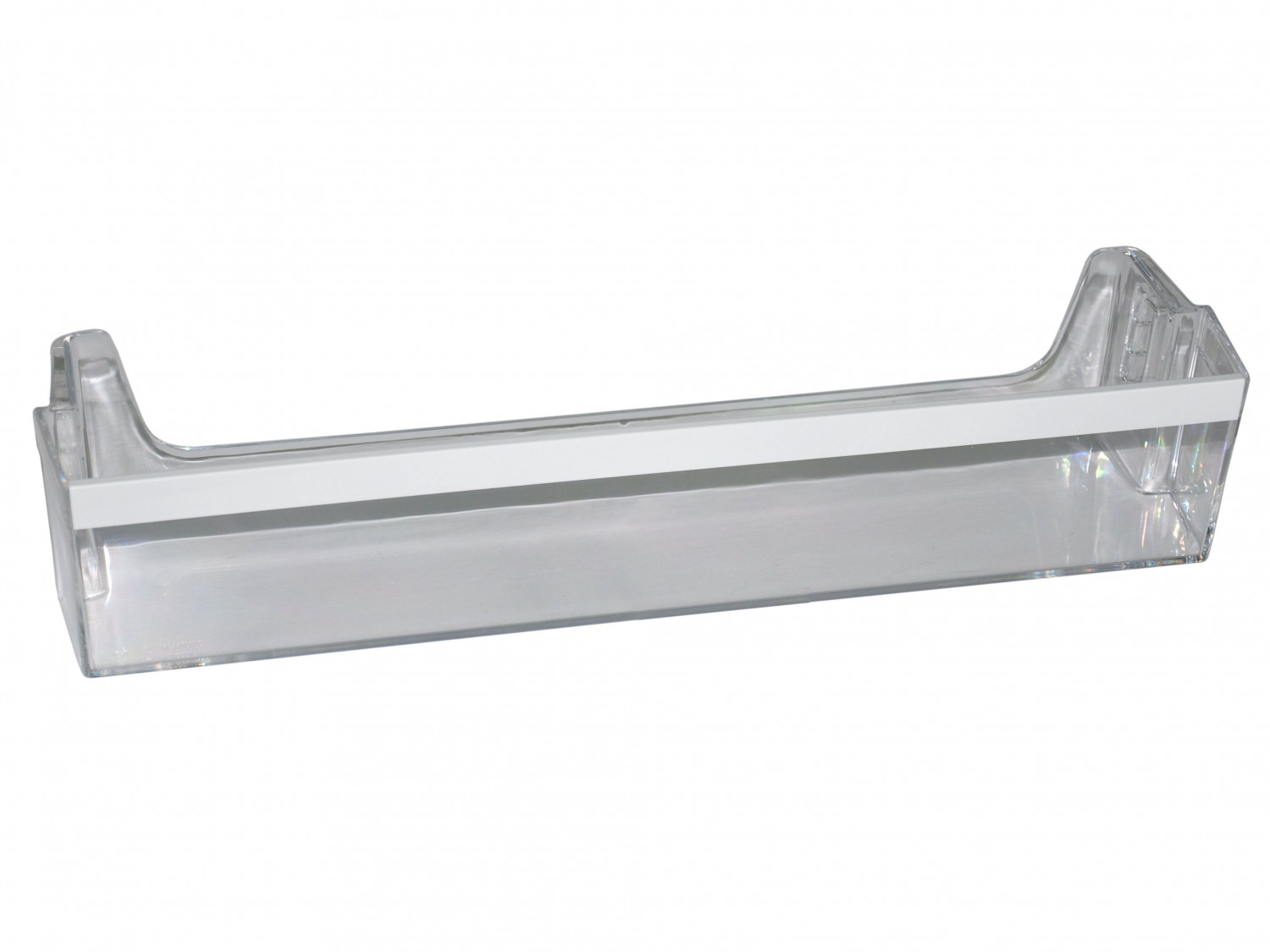 Полка балкон двери холодильника Haier 490х111х91мм (прозрачная) 0060830571, оригинал