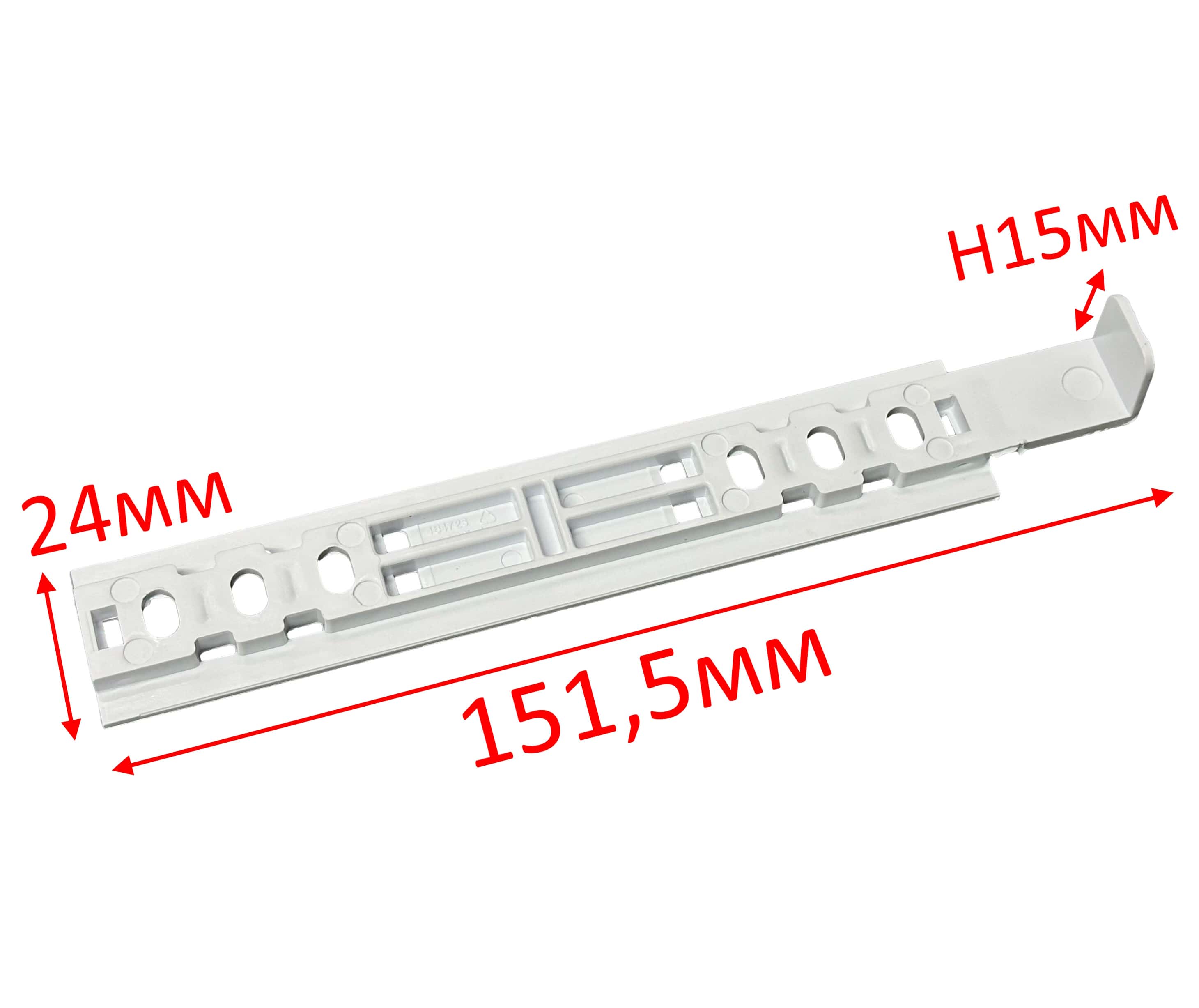 Направляющая планка 4647230100 для установочного комплекта 4669070100 встроенного холодильника Beko