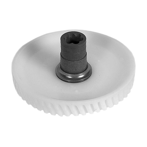 Шестерня мясорубки Bosch большая с валом 00177498, 00152314 (оригинал)